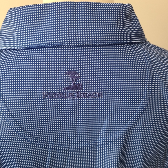 - Men's Pebble Beach Performance golf shirt NWOT Size large - Picture 5 of 6